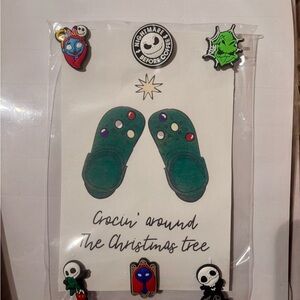 Nightmare Before Coffee Croc Charms Set